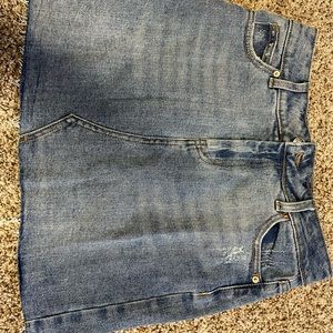 Target Wild Fable jean skirt